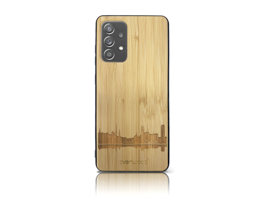 ZÜRICH Samsung Galaxy A72 Holz-Kunststoff Hülle