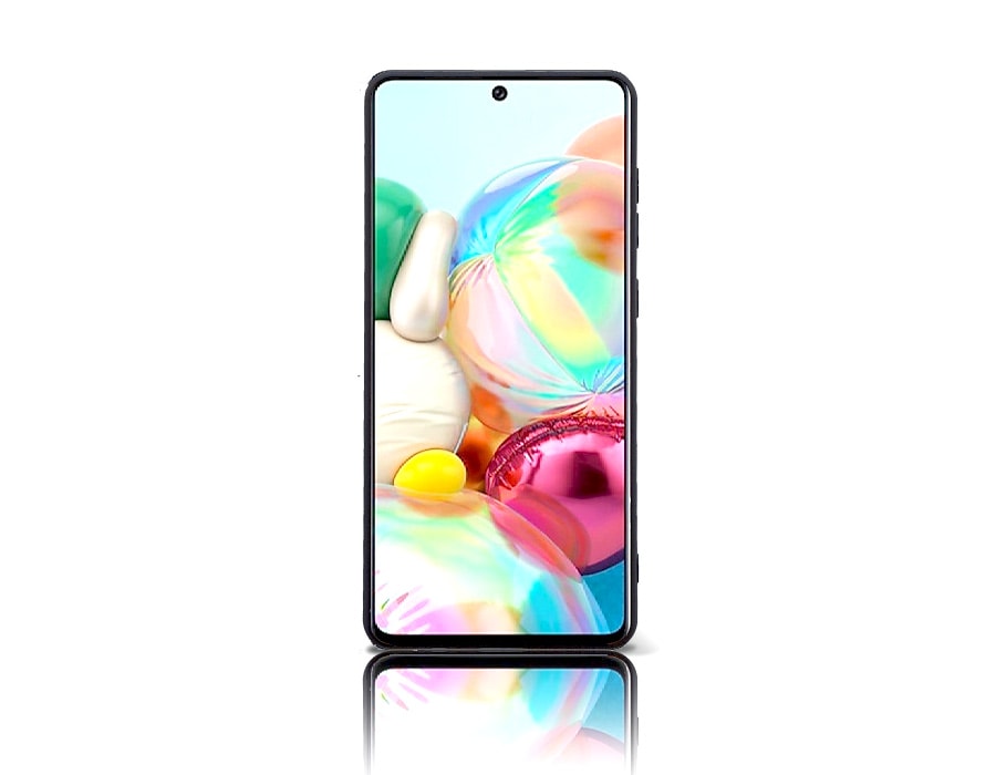 Coque arrière FLEURS Samsung Galaxy A71