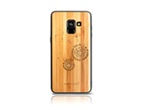Coque arrière Samsung Galaxy A8 "Pissenlit Swarovski"