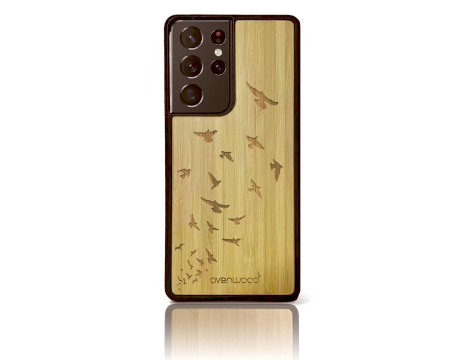 Coque arrière OISEAUX Samsung Galaxy S21 Ultra