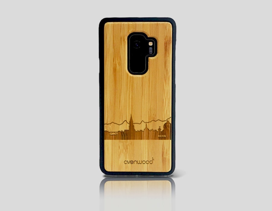 Coque arrière BERN Samsung Galaxy S9 Plus