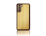 INDIVIDUELL Samsung Galaxy S21 + Holz Hülle