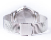 Thumbnail for Damen Metalluhr Silber mit Marmor