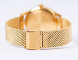 Damen Metalluhr Gold mit Catalpa