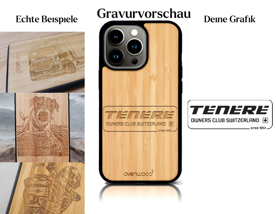 INDIVIDUEL Yanick Siegrist (b) iPhone 14 Pro plastique bambou