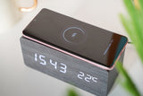Black Wecker mit Qi Charging (10W)
