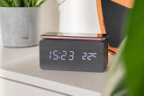 Black Wecker mit Qi Charging (10W)