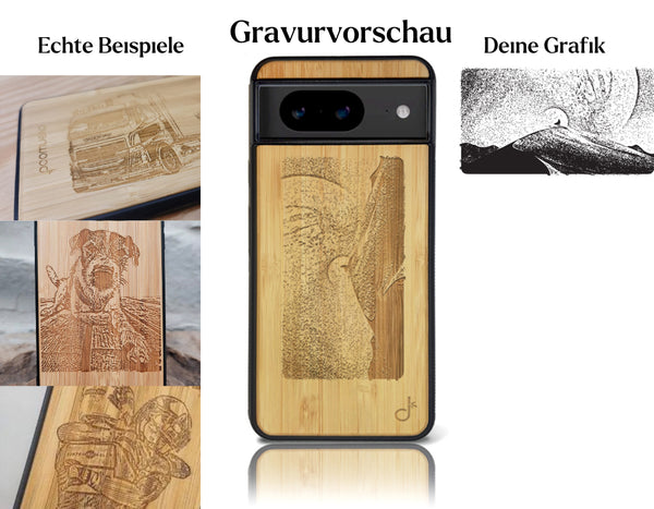 INDIVIDUELL Pixel 8Bambus-Kunststoff
