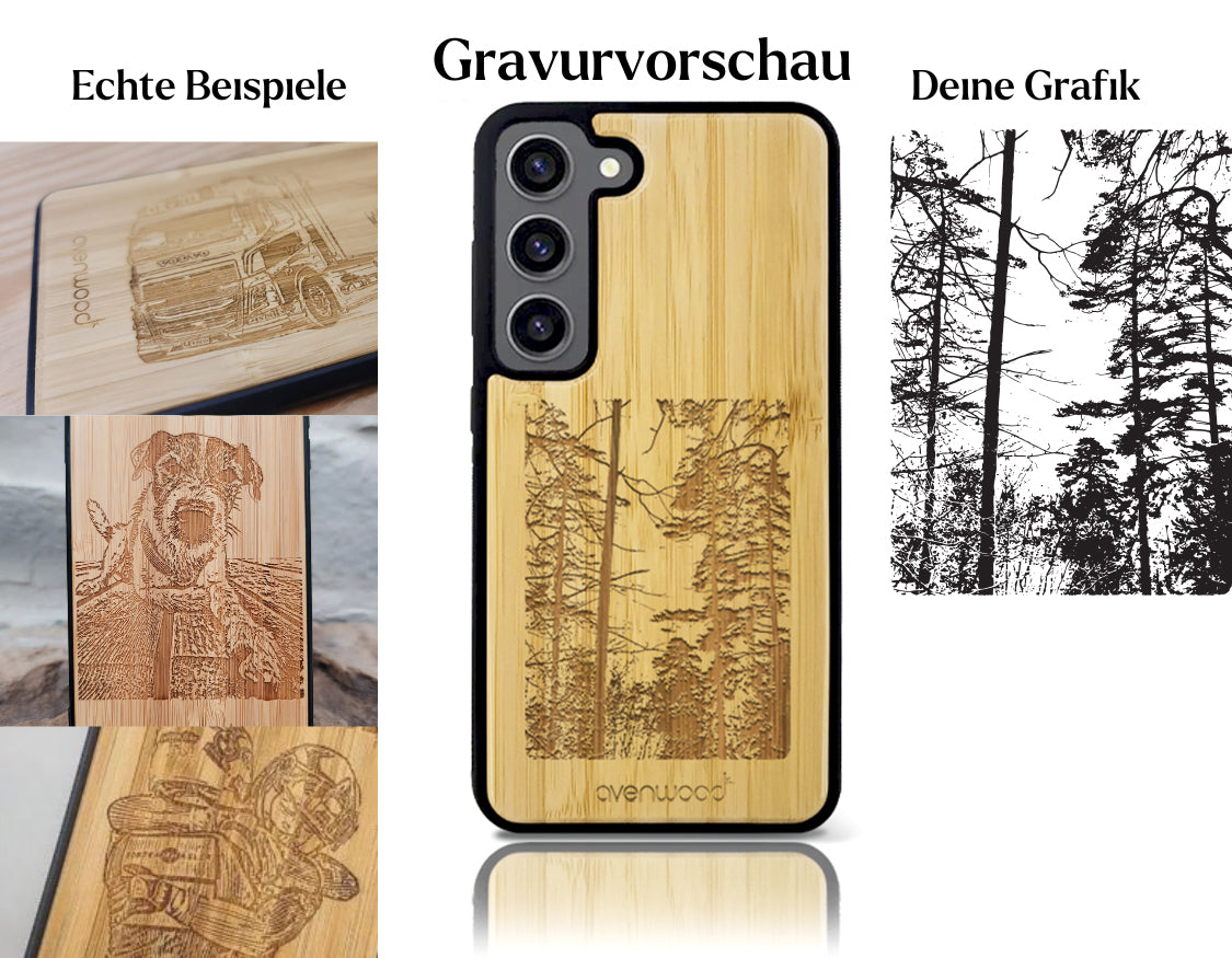 INDIVIDUEL Samsung Galaxy S23 bambou plastique