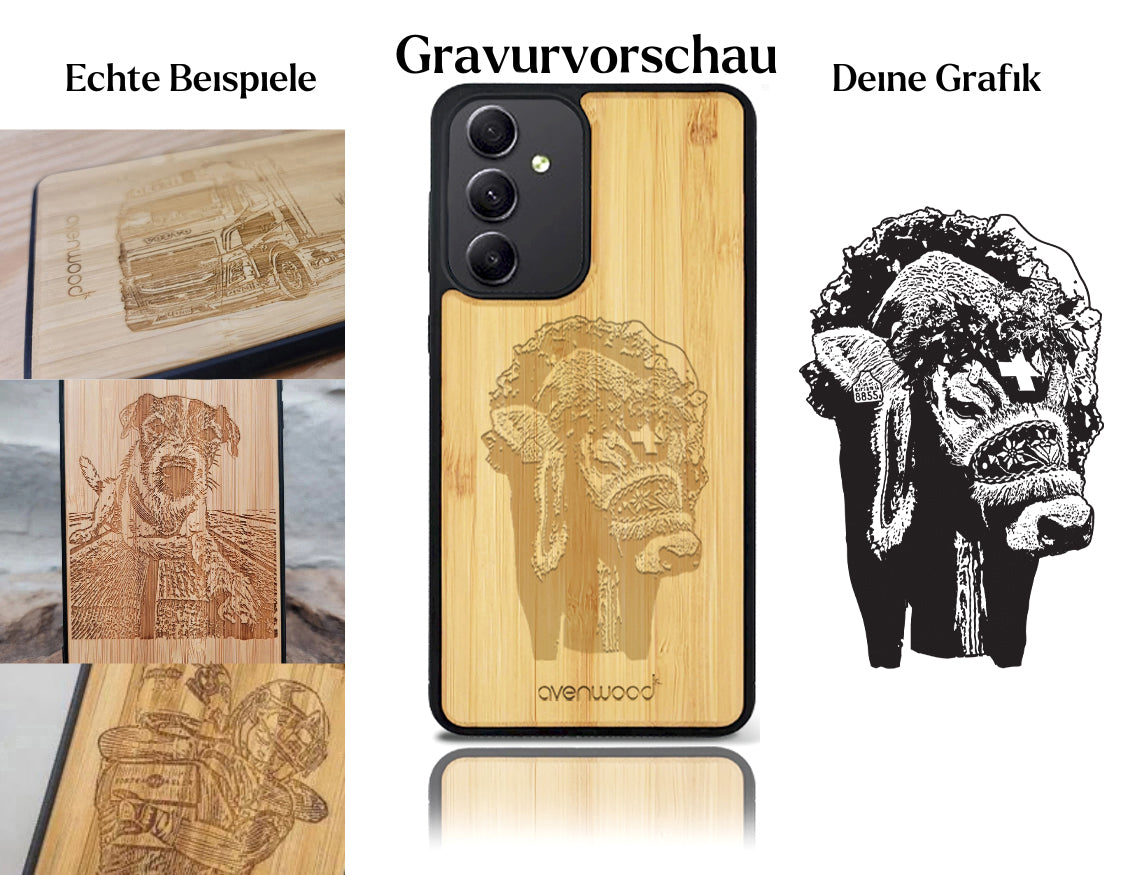 INDIVIDUEL Samsung Galaxy A34 bambou plastique