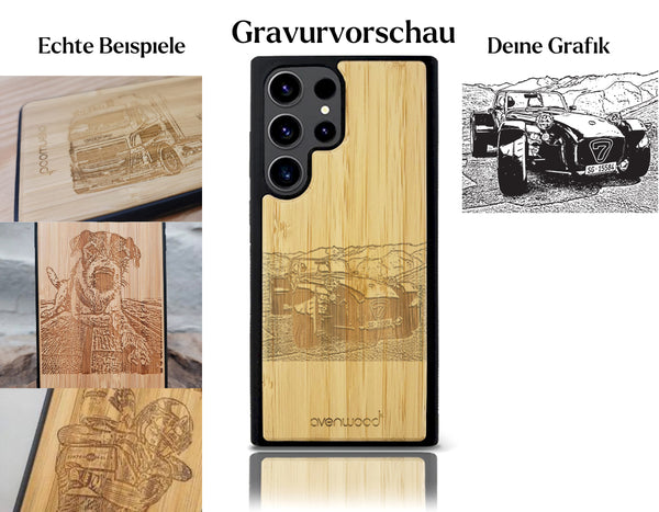 INDIVIDUEL Samsung Galaxy S23 Ultra bambou plastique