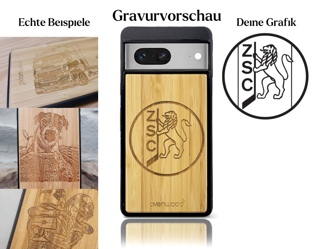 INDIVIDUEL Pixel 7 ProBamboo en plastique