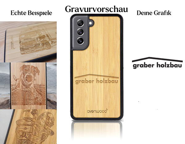 INDIVIDUELL Samsung Galaxy S21 FE 5G Bambus-Kunststoff