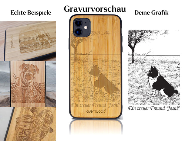 INDIVIDUEL iPhone 11 bambou plastique