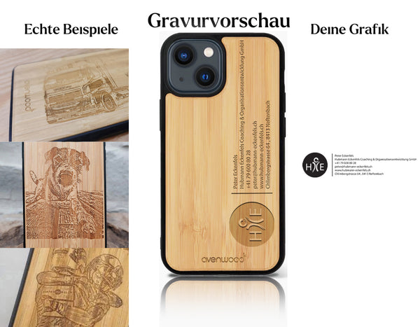 INDIVIDUEL iPhone 14 bambou plastique