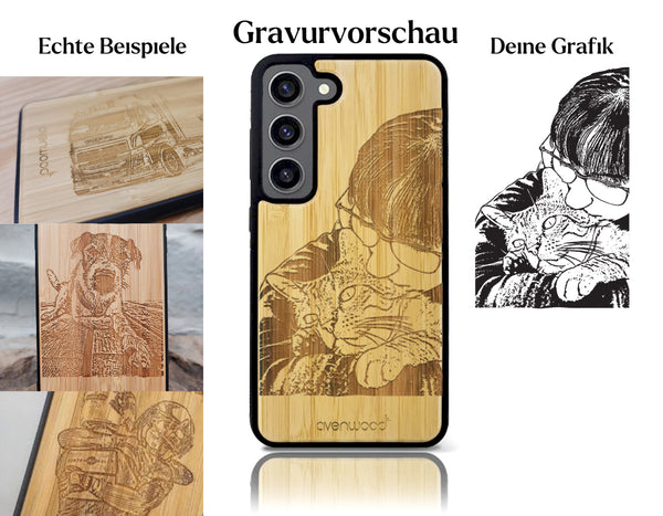 INDIVIDUEL Samsung Galaxy S23 bambou plastique
