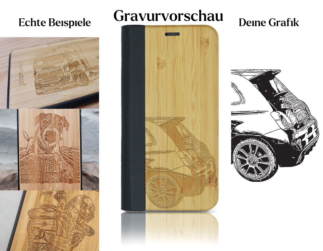 Étui à rabat INDIVIDUEL pour iPhone 12