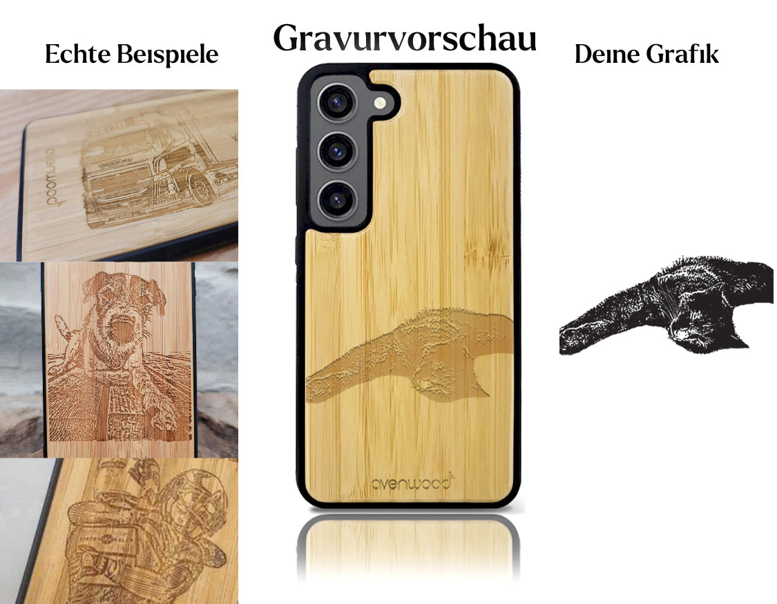INDIVIDUEL Samsung Galaxy S23 bambou plastique
