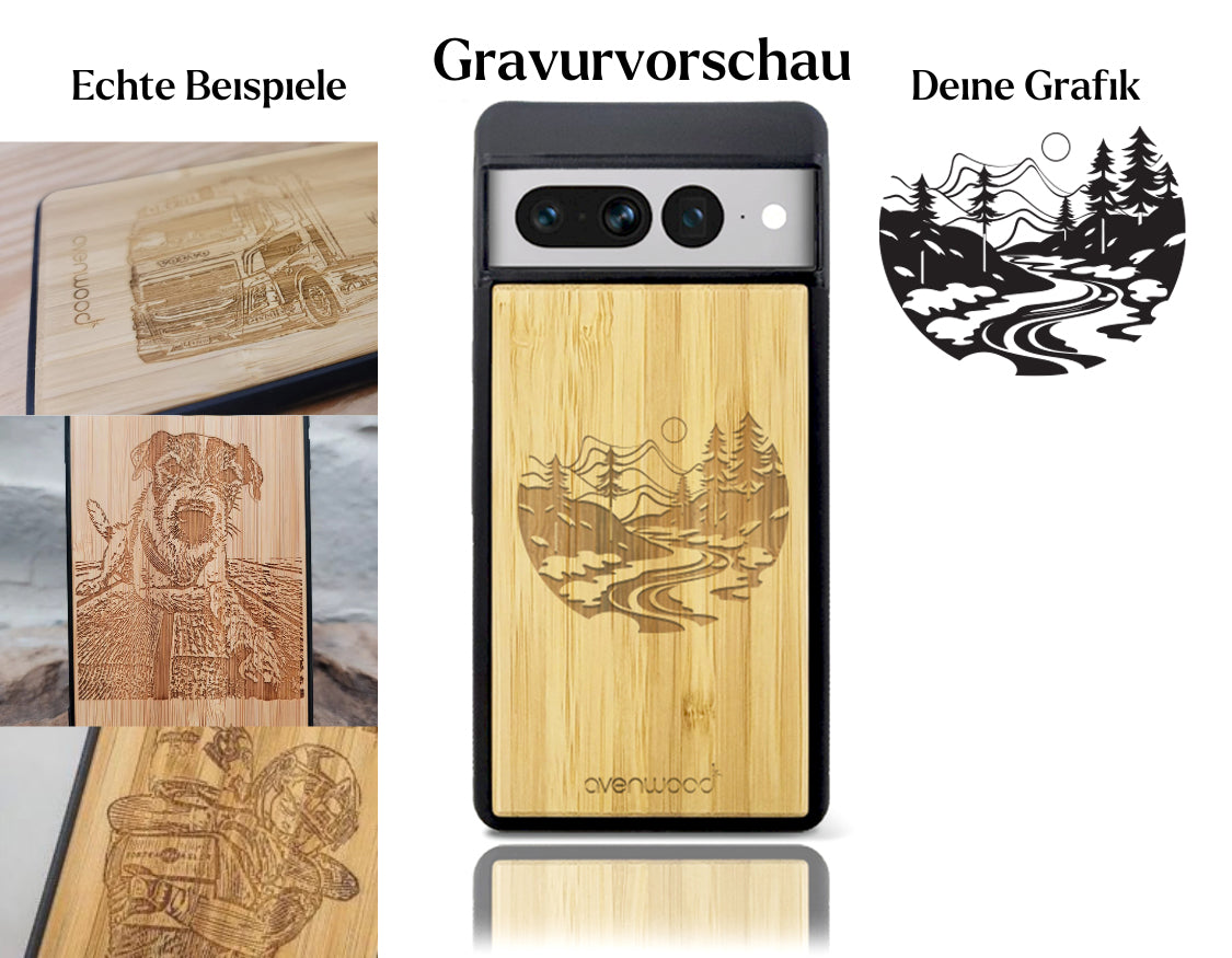 INDIVIDUELL Pixel 7 ProBambus-Kunststoff
