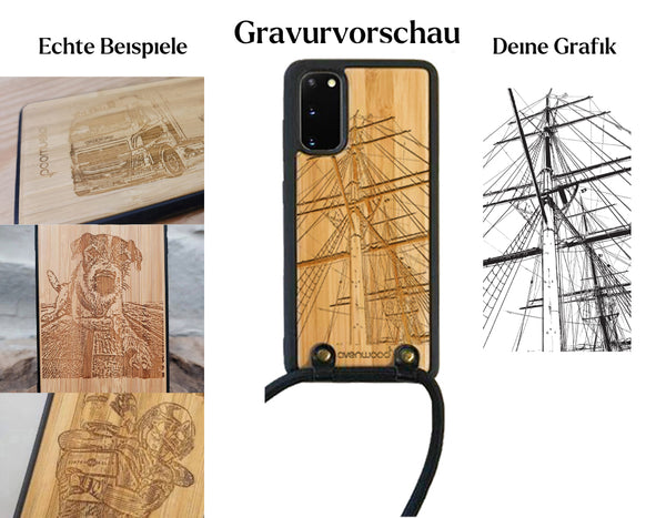 INDIVIDUELL Samsung Galaxy S20 Hülle zum Umhängen