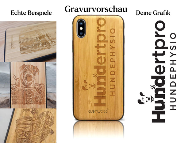 INDIVIDUELL iPhone X / XS Bambus-Kunststoff