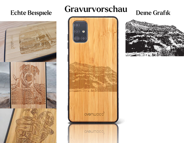 INDIVIDUEL Samsung Galaxy A32 5G plastique bambou