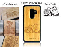 Thumbnail for INDIVIDUELL Samsung Galaxy S9 Plus Bambus-Kunststoff