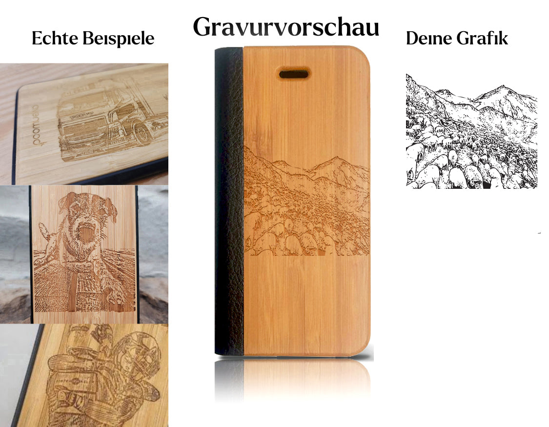 INDIVIDUELL iPhone 5 / SE Flipcase