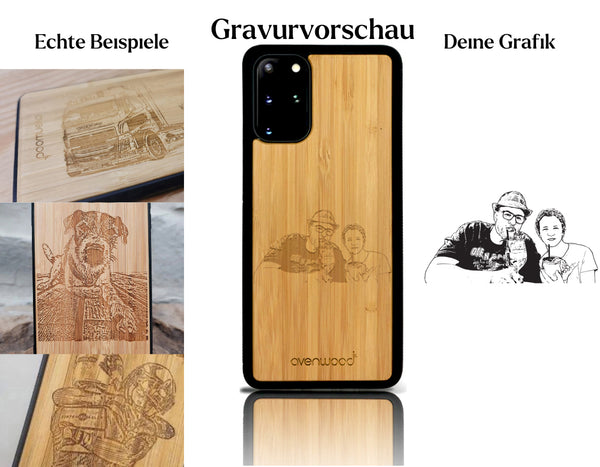 INDIVIDUELL Gabriela Huber Samsung Galaxy S20 Plus Bambus-Kunststoff