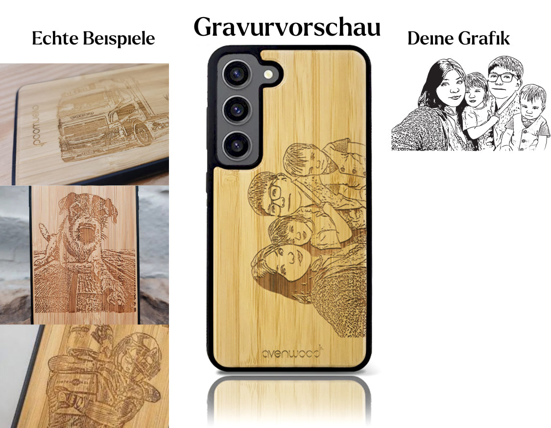 INDIVIDUEL Samsung Galaxy S23 bambou plastique