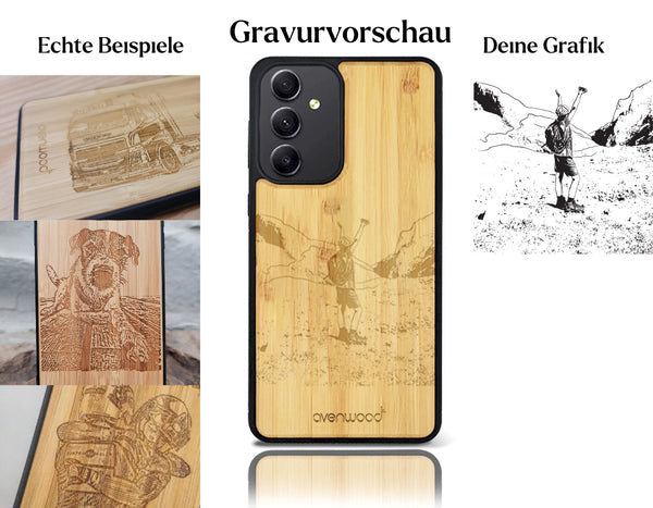 INDIVIDUEL Samsung Galaxy A34 bambou plastique