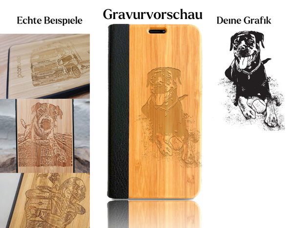INDIVIDUELL iPhone 11 Pro Bambus-Kunststoff