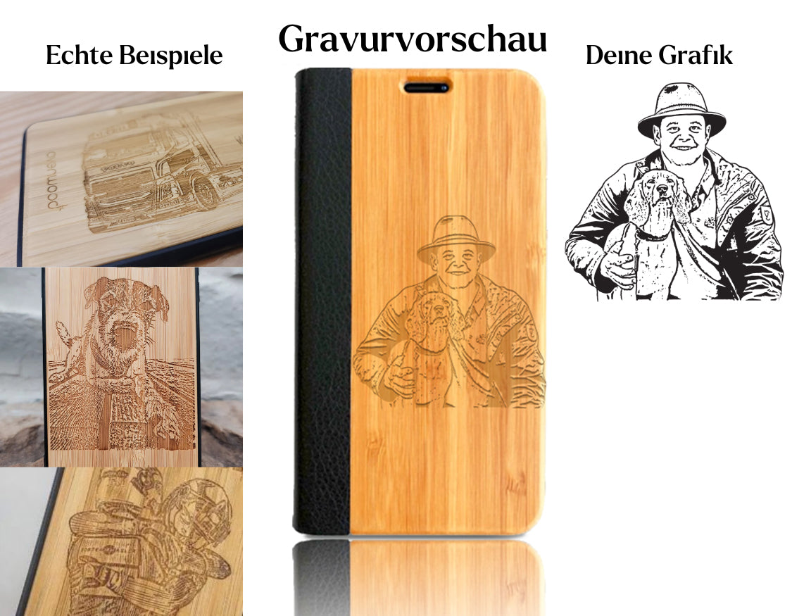 Étui à rabat INDIVIDUEL pour iPhone 13