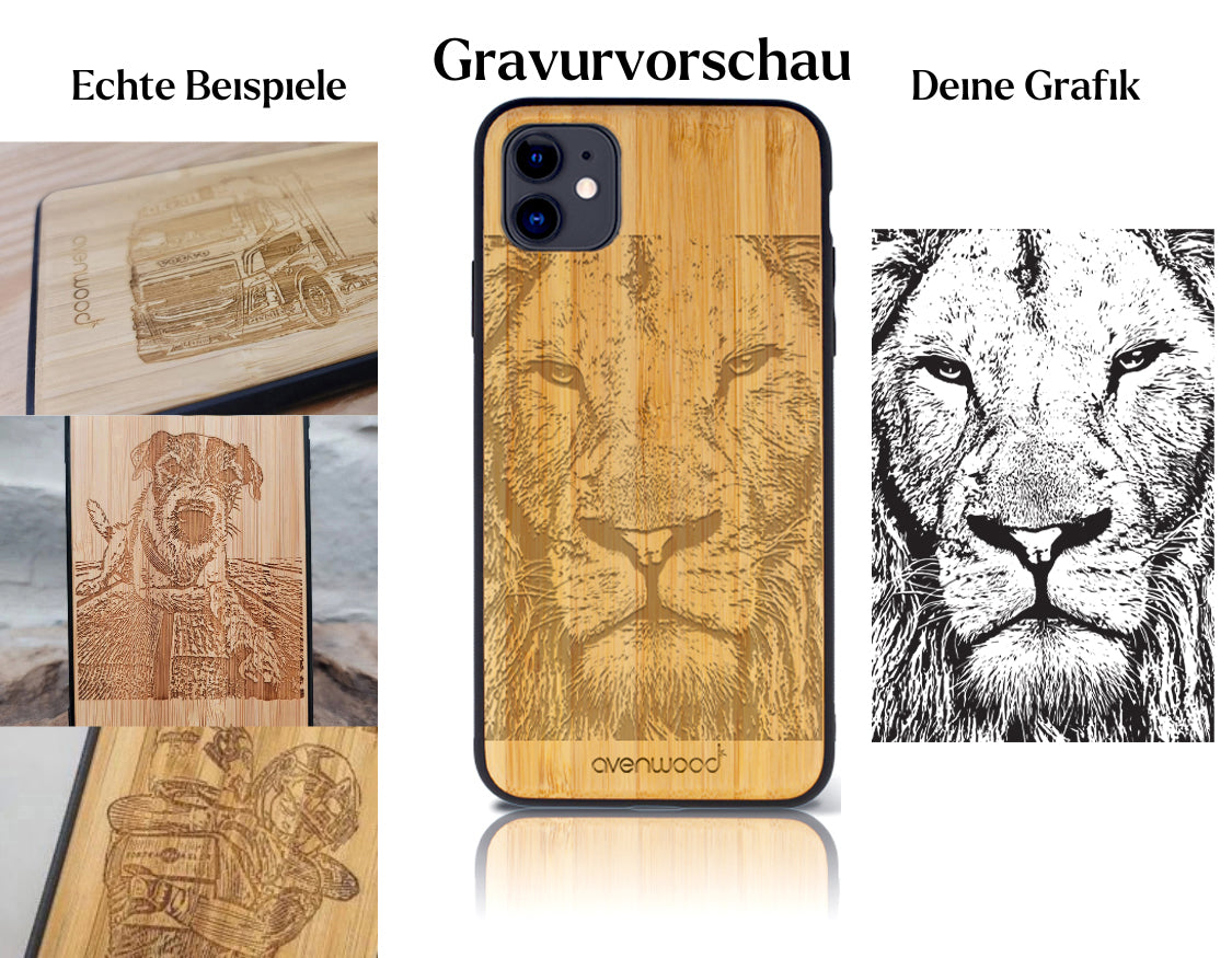 INDIVIDUEL iPhone 11 bambou plastique