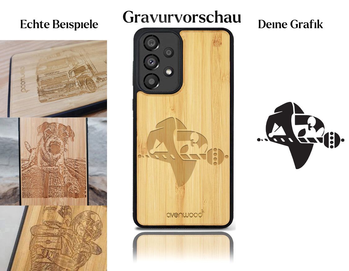 INDIVIDUEL Samsung Galaxy A33 5G bambou plastique