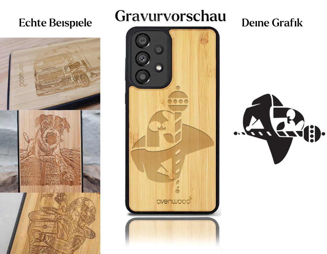INDIVIDUEL Samsung Galaxy A33 5G bambou plastique