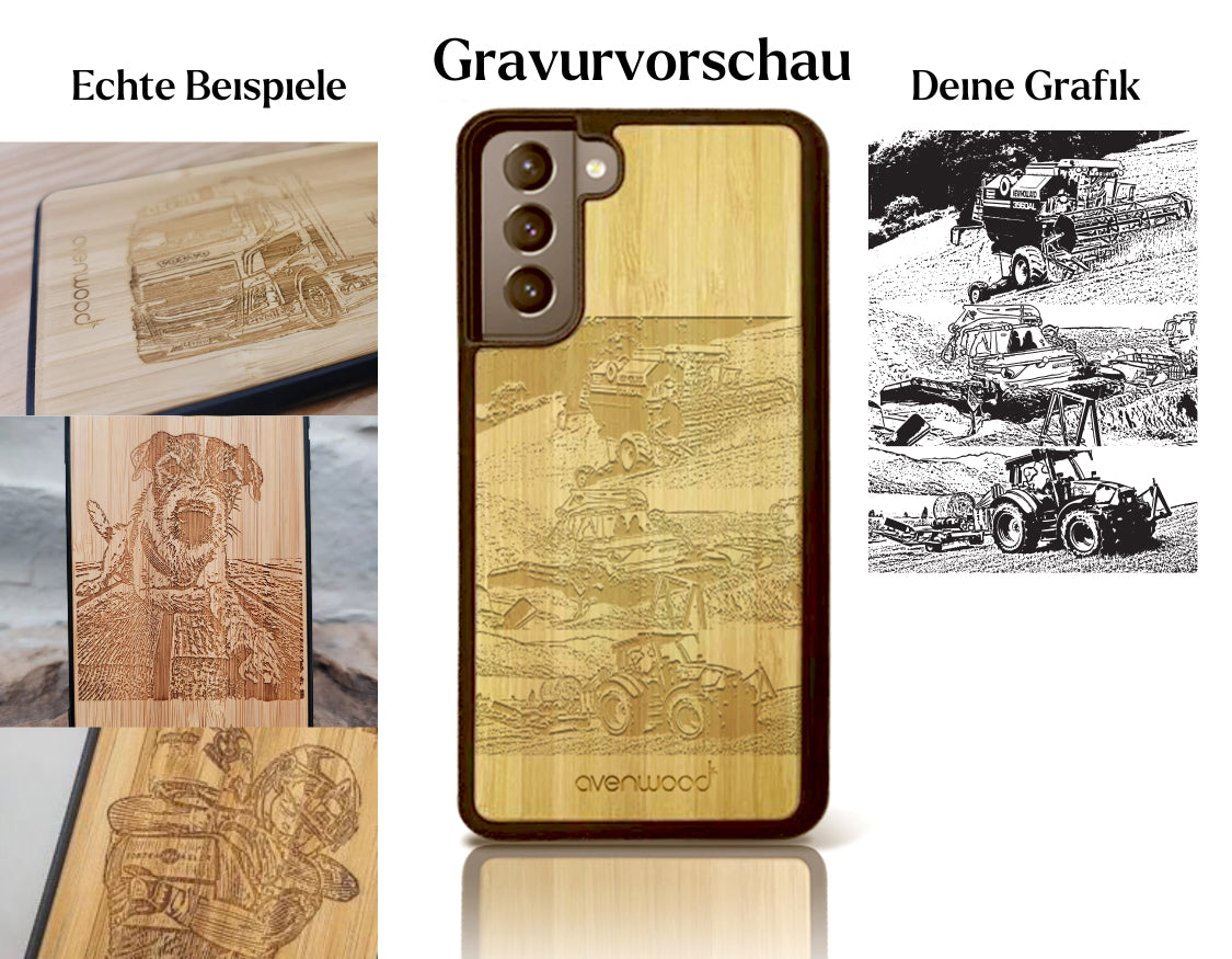 INDIVIDUEL Samsung Galaxy S23 bambou plastique