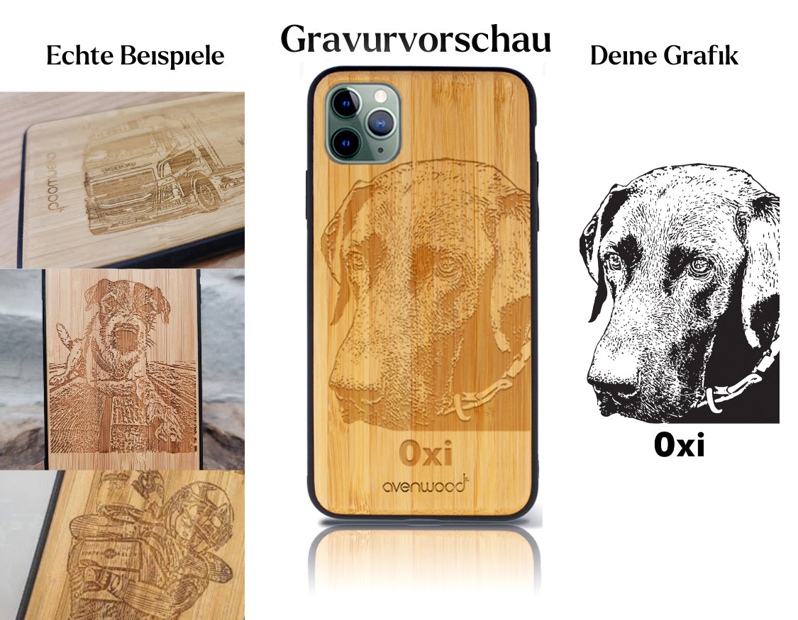 INDIVIDUEL iPhone 11 Pro bambou plastique