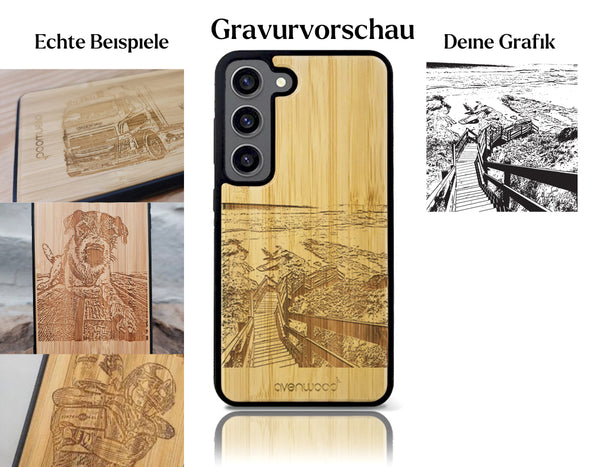 INDIVIDUEL Samsung Galaxy S23 bambou plastique