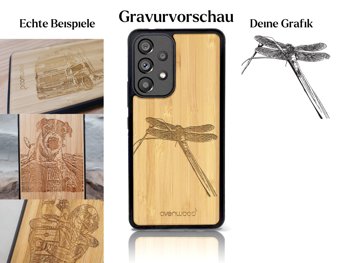 INDIVIDUEL Samsung Galaxy A54 bambou plastique