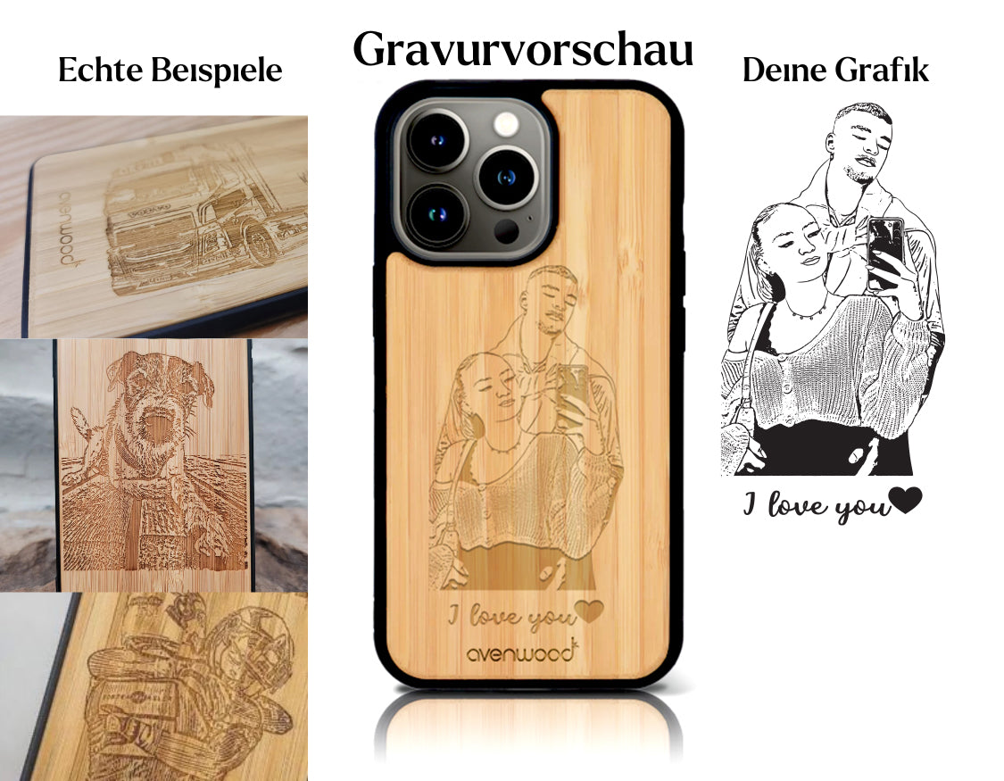 INDIVIDUEL iPhone 11 Pro bambou plastique