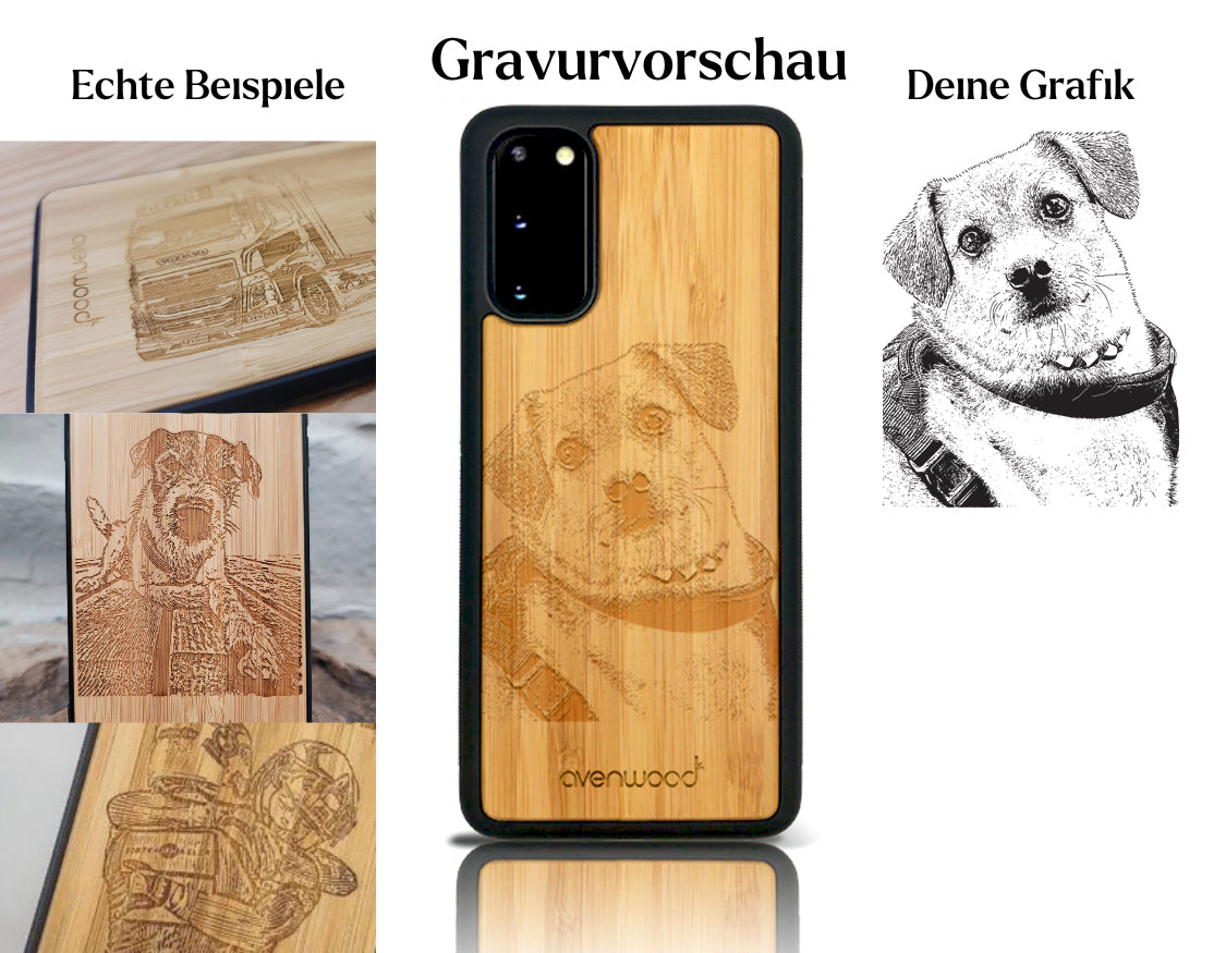 INDIVIDUEL Samsung Galaxy S20 FE bambou plastique