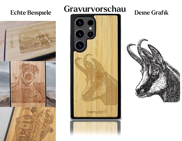 INDIVIDUEL Samsung Galaxy S23 Ultra bambou plastique