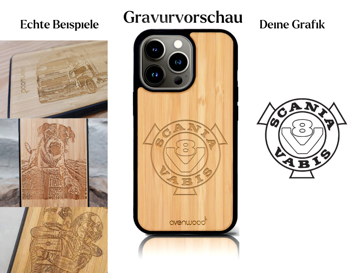 INDIVIDUEL iPhone 13 Pro Max bambou plastique