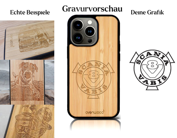 INDIVIDUEL iPhone 13 Pro Max bambou plastique