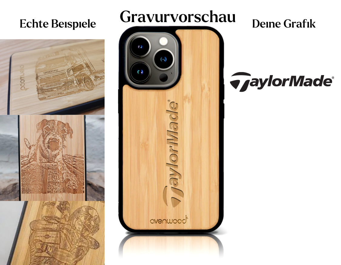 INDIVIDUEL Adrian Jossi iPhone 14 Pro en plastique bambou