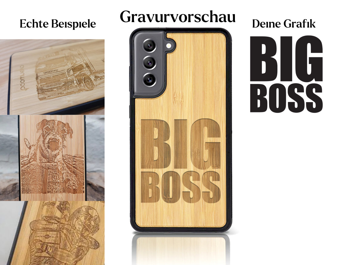 INDIVIDUEL Samsung Galaxy S21 FE 5G plastique bambou