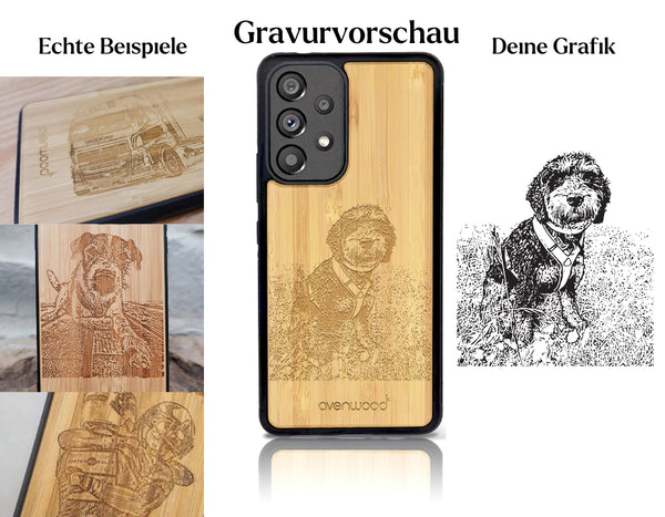 INDIVIDUAL Samsung Galaxy A53 Bamboo Plastic