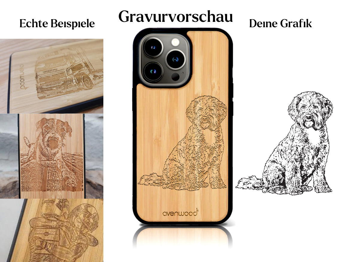 INDIVIDUELL Jolanda Tschudin iPhone 14 Pro Max Bambus-Kunststoff