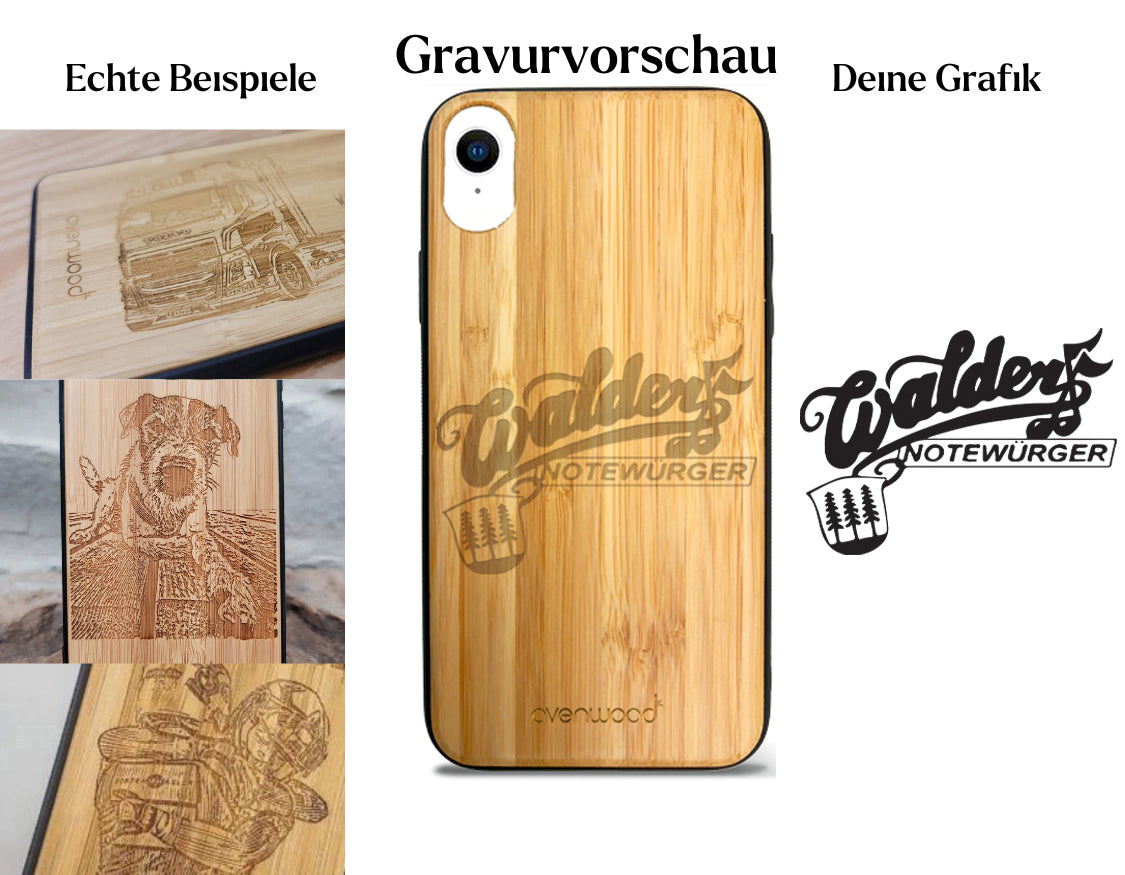 Plastique bambou iPhone XR INDIVIDUEL